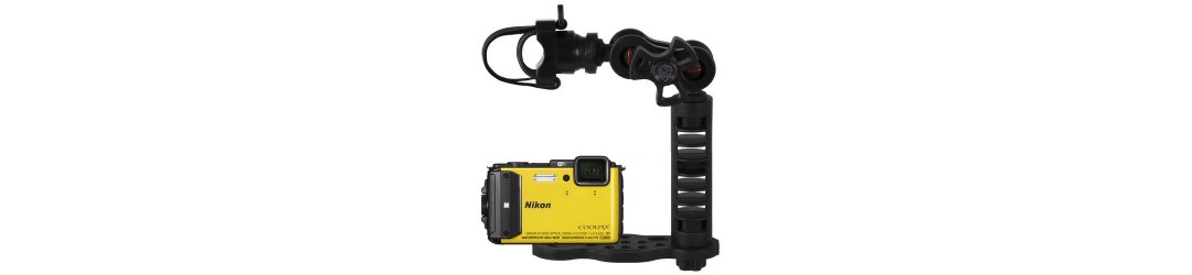 GO-TRAY Underwater Bracket with GoPro Tripod Mount