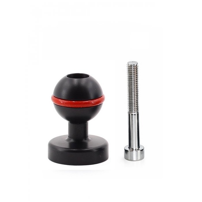 1-Inch Ball with M6 Thread for Carbon Fiber Arms L 40 mm Aluminum