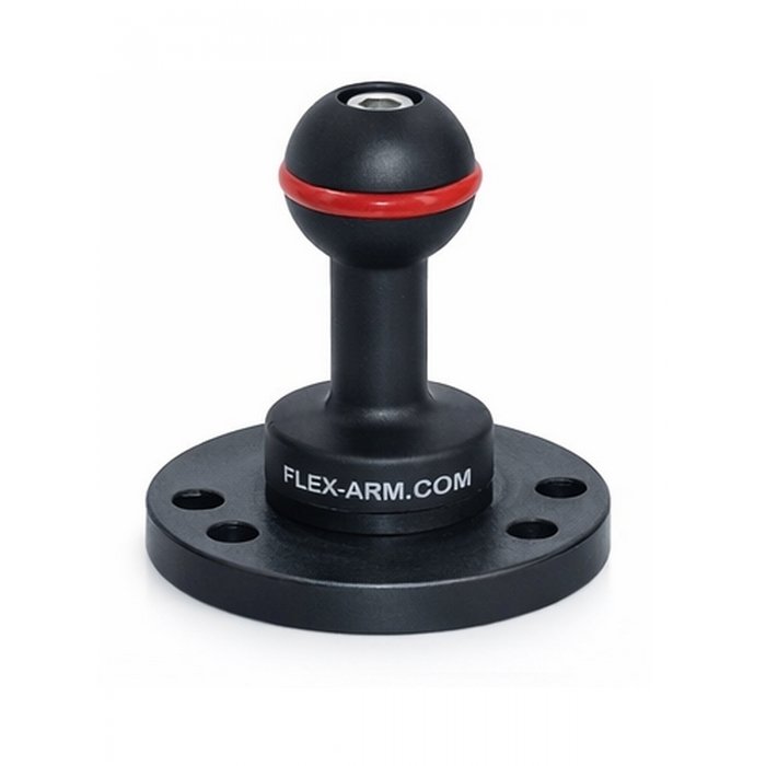 Base Redonda AMPS Ø 60 mm con Bola de 25 mm