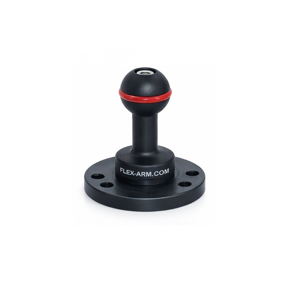 Base Ronde AMPS Ø 60 mm avec Boule 25 mm