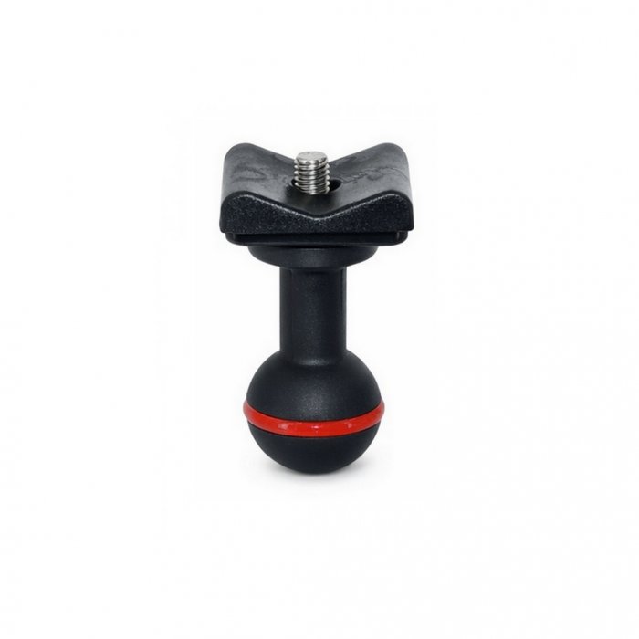 Support à Boule 25 mm et Vis 1/4 Unc  pour Lampe