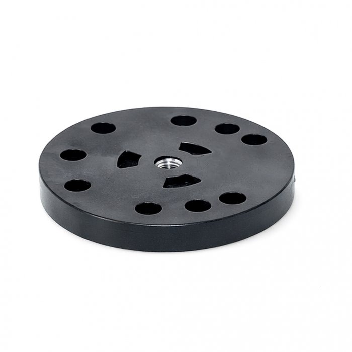 Base Tonda AMPS Ø 60 mm Filetto Femmina 1/4 - 20 UNC Passo Fotografico