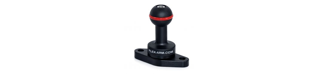 Plate Diamond AMPS with 1-Inch Ball 25 mm Long