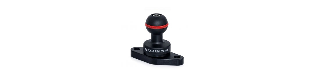 Plate Diamond AMPS with 1-Inch Ball 25 mm Short