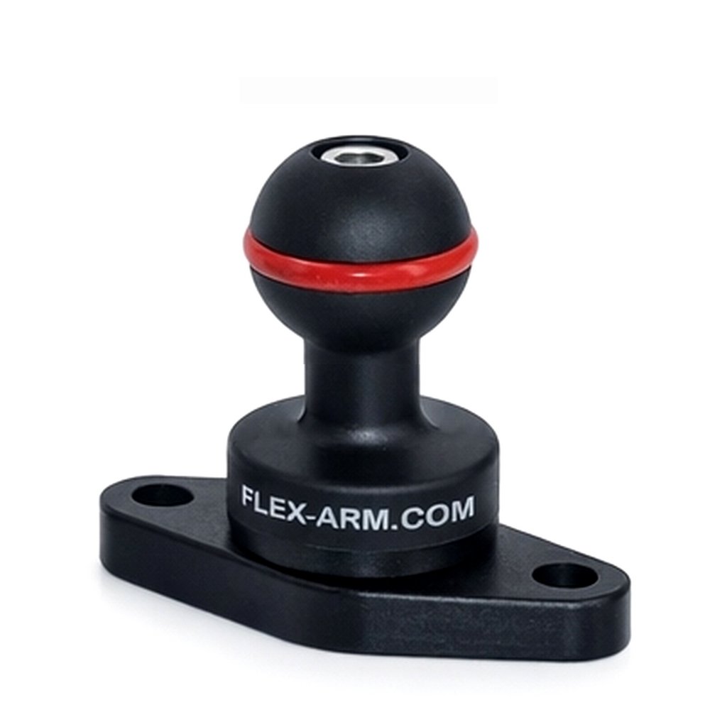 Placa Diamond AMPS con Bola de 25 mm Corto