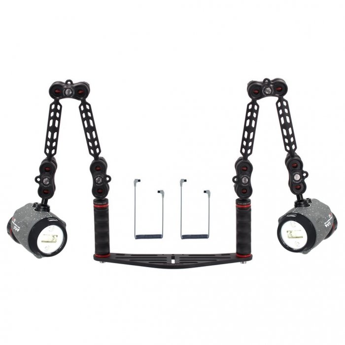 Pack Platine avec Double Flash AOI Ultra Compact Strobe Q1i et Câble Fibre Optique