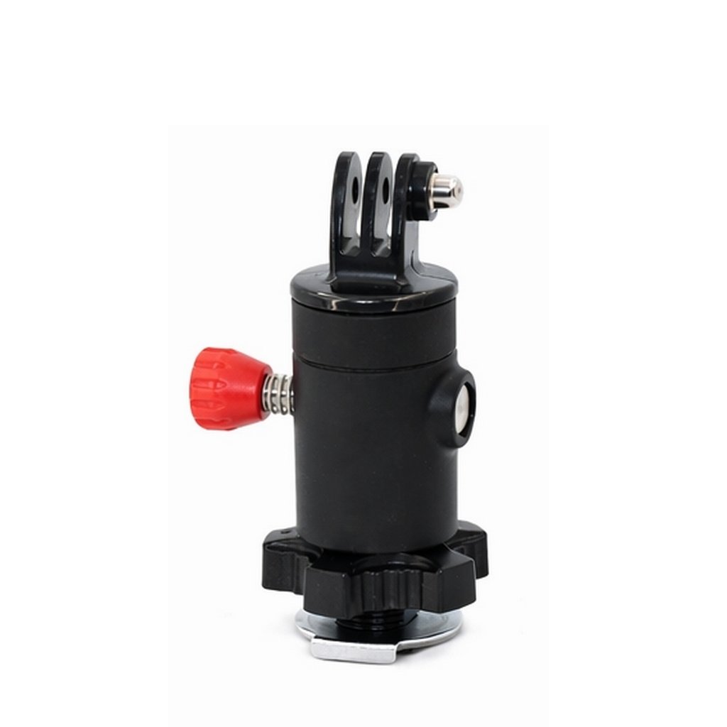 Cold Shoe Adapter with Quick Release Action Camera Mount for GoPro