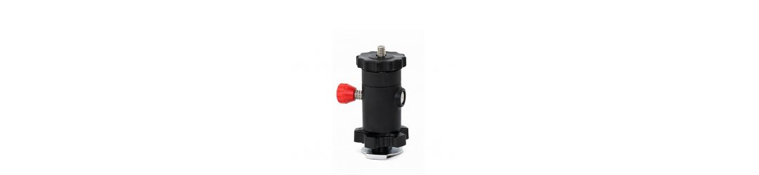 Sabot de Flash avec Dégagement Rapide Filet 1/4 Mâle Photographique
