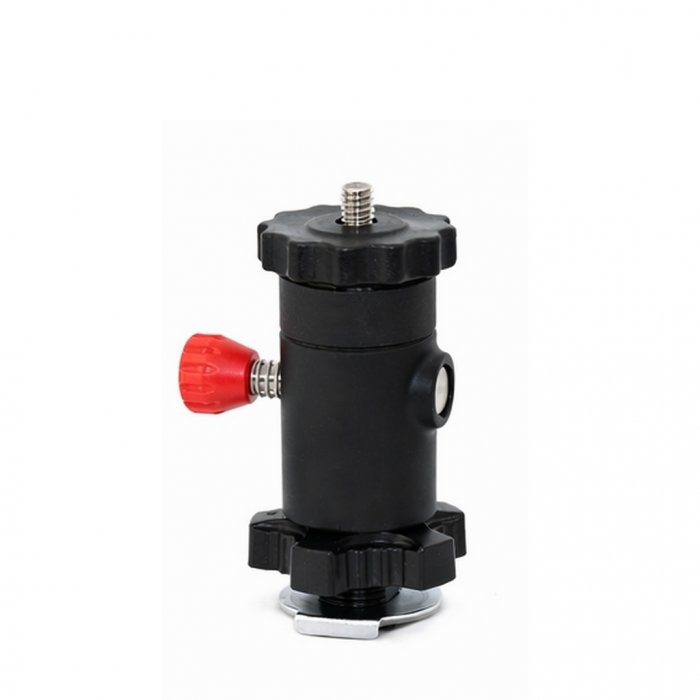 Sabot de Flash avec Dégagement Rapide Filet 1/4 Mâle Photographique