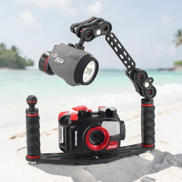 Olympus OM System TG-7 Camera and Olympus PT-059 Underwater Housing