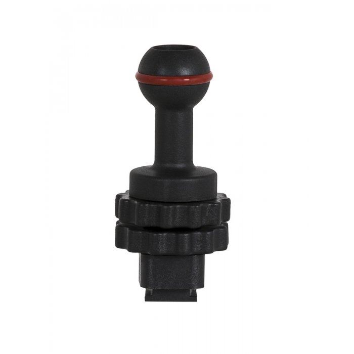 Slitta Hot Shoe Terminale a Sfera 25 mm